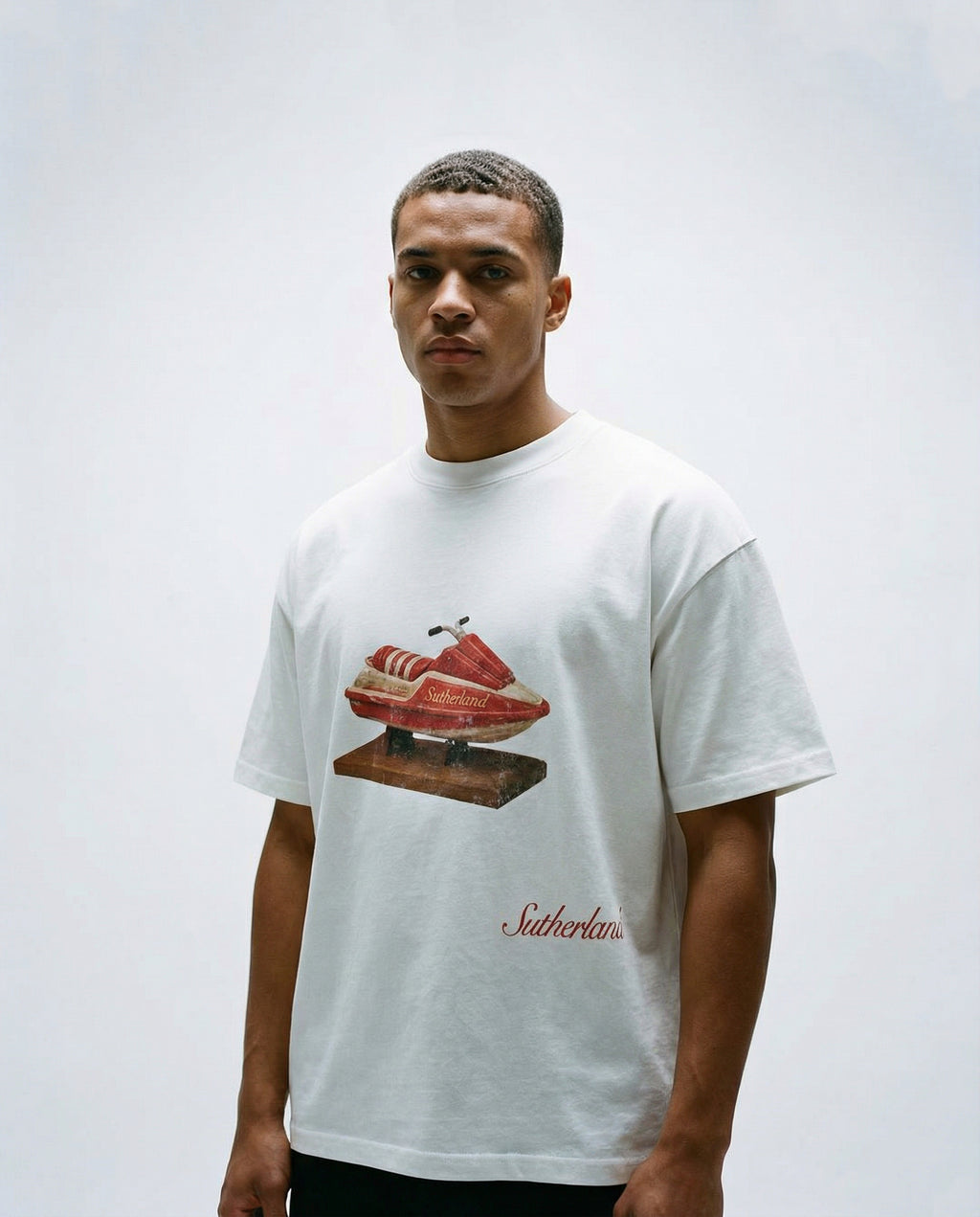 White Jet Ski T-Shirt